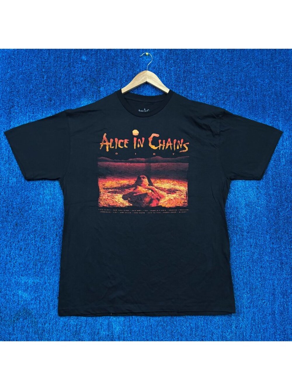 Alice In Chains “Est 1987 Dirt” Rock Band Graphic T-Shirt Size XL